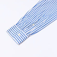 画像をギャラリービューアに読み込む, Ralph Lauren STRIPED OXFORD B.D SHIRT　　　
