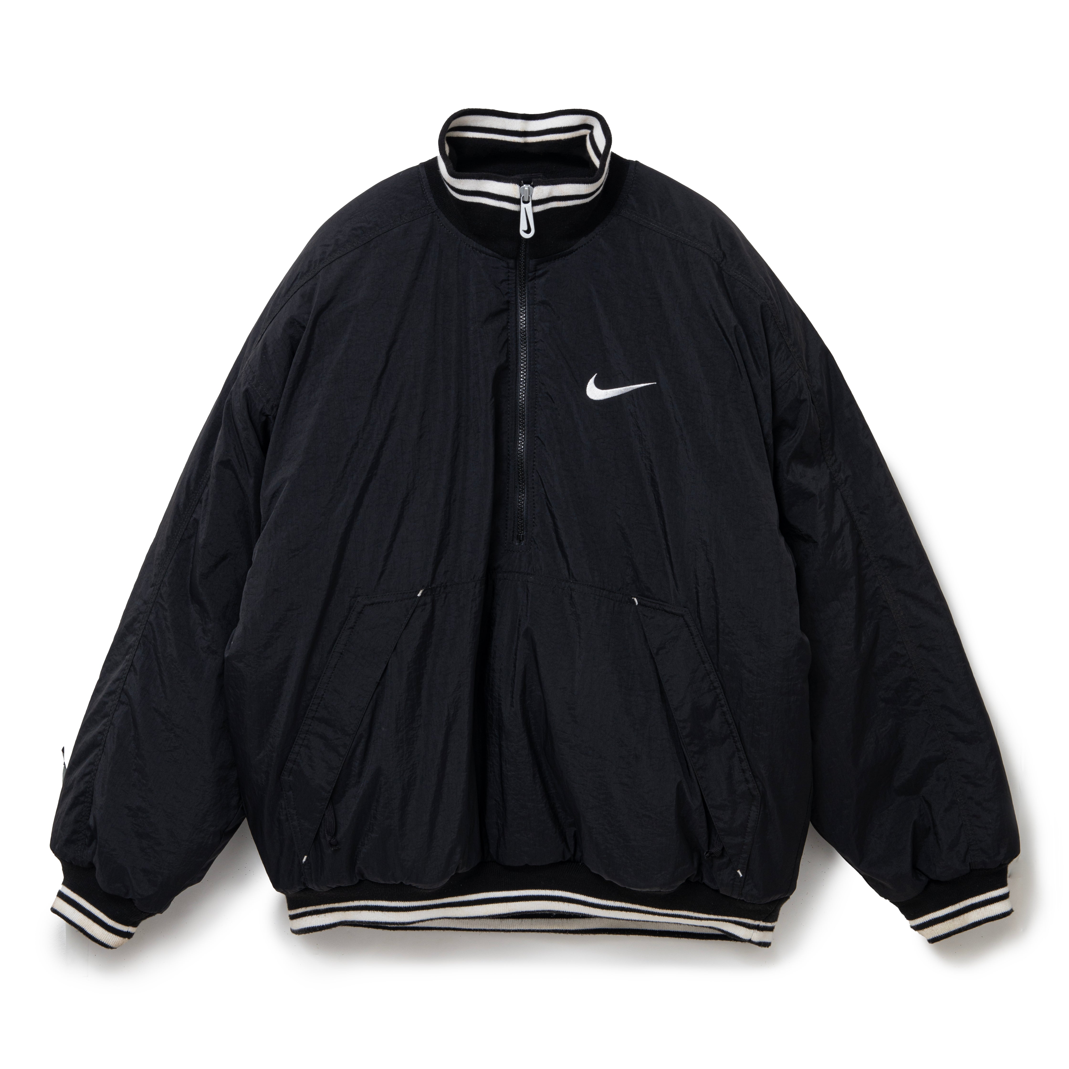 NIKE HALF ZIP NYLON BOMBER JACKET – LUCKY AND DREAM