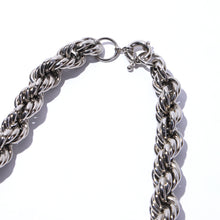 画像をギャラリービューアに読み込む, SILVER FAT CHAIN NECKLACE
