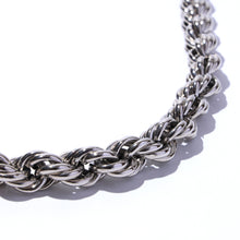 画像をギャラリービューアに読み込む, SILVER FAT CHAIN NECKLACE
