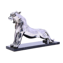 画像をギャラリービューアに読み込む, ART DECO PANTHER SCULPTURE
