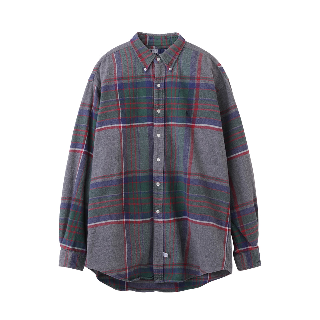 POLO RALPH LAUREN B.D CHECK NEL SHIRTS